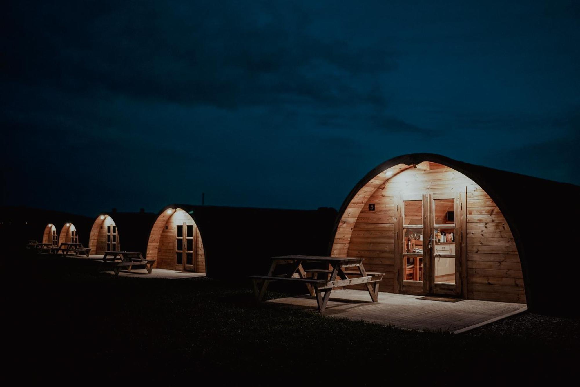 Отель Ceide Glamping Балликасл Экстерьер фото